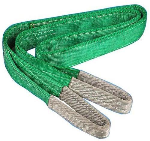 Abdulhusain Jiwaji Polyester Lifting Belt, Color : Green White