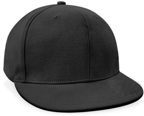 Plain Cotton Flat Peak Cap, Size : Free