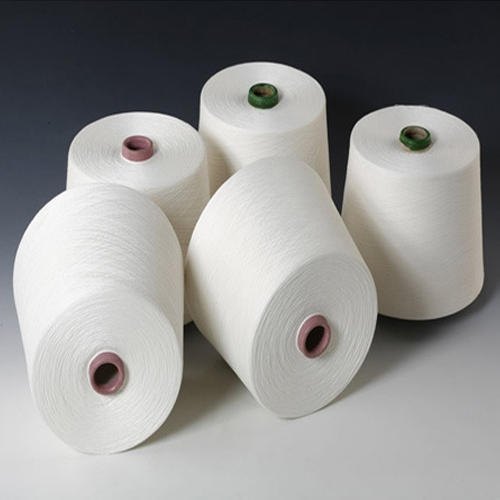 Kingdom Plain Polyester and Viscose Yarn, Packaging Type : Roll