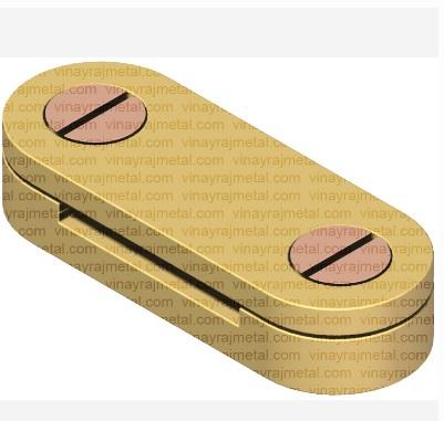 Polished 0.19 Kg Brass dc tape clip, Certification : ISI Certified