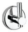Aosis Square Polished Stainless Steel 1000 Series Robe Hook, for Bathroom Fittings, Size : Standard