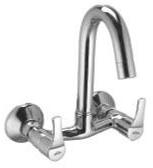 Aosis Polished Stainless Steel Phoenix Sink Mixer, for Kitchen Use, Color : Grey