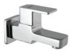 Aosis Polished Stainless Steel Quadra Bib Cock, for Bathroom, Color : Metalic Grey