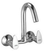 Polished Stainless Steel Vignet Sink Mixer, for Kitchen Use, Color : Grey