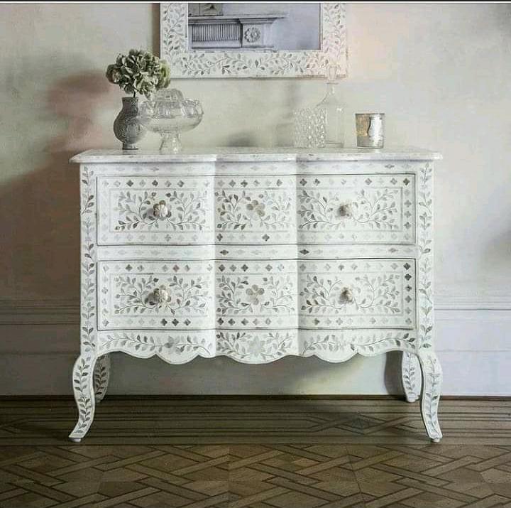 Mother of Pearl Bedside Drawer, for Office, Home, Feature : Anti Corrosive, Shiny Look, High Quality
