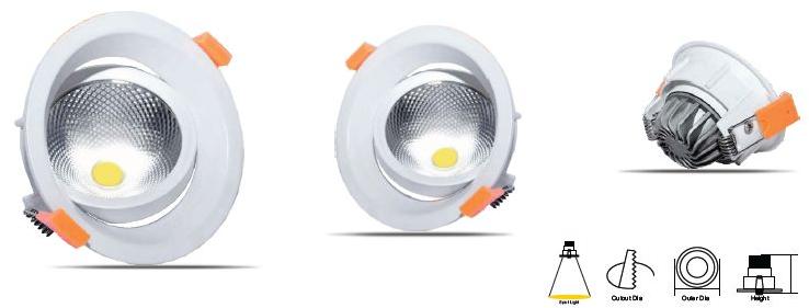 SS TRADERS LED Supreme Downlight, for Home, Office, Mall, Hotel