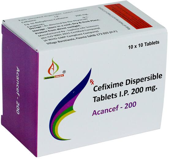 Acancef-200 Tablets