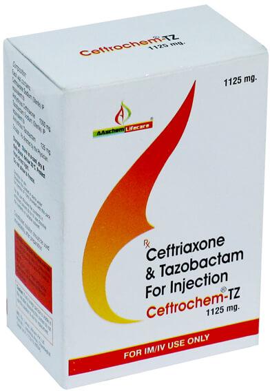 Ceftrochem-TZ 1125mg Injection