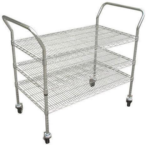 ESD Safe Stainless Steel Trolley