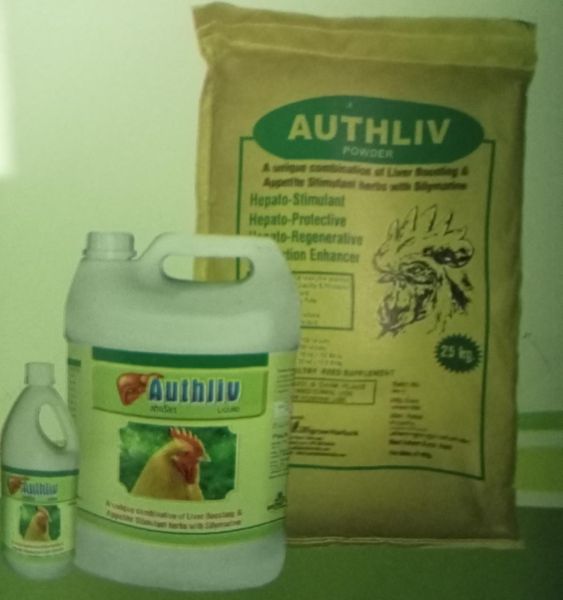 Authgrow Herbal Authliv Veterinary Liver Tonic, Packaging Type : HDPE bottle