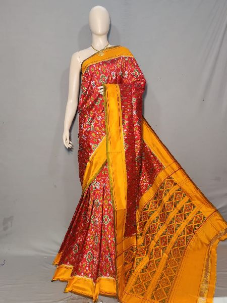 Ikkat Silk Saree