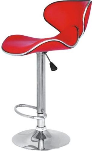 Iron Bar Stool, Color : RED, BLACK