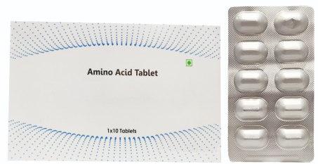 Amino Acid Tablets, Packaging Type : Box