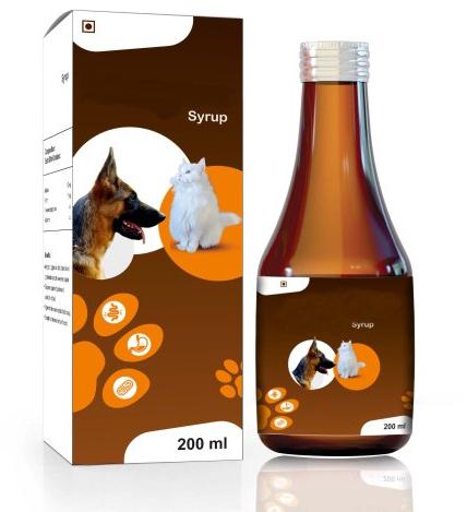 Diastase and Pepsin Syrup, Packaging Size : 200ml