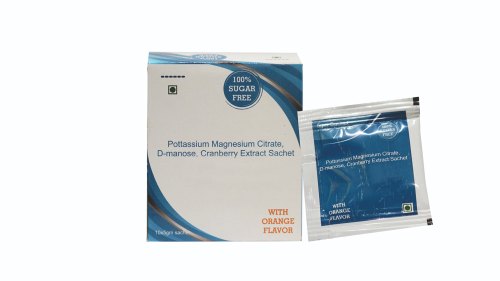 Pottassium Magnesium Citrate D-Manose Crayberry Extract Sachet