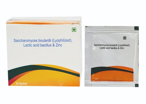 Saccharomyces Boulardii Lactic Acid Bacilllus Zinc Sachet