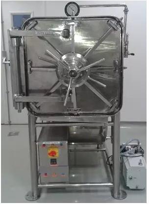 Anjani Stainless Steel Double Wall Horizontal Autoclave, Voltage : 50 HZ