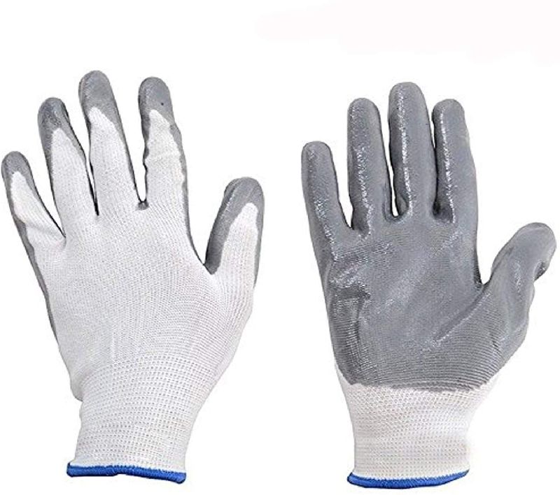 Twenoz Plain Nylon Gloves, Size : Standard