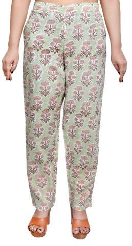 Ladies Floral Printed Pant, Occasion : Casual Wear