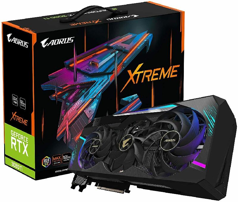 GIGABYTE GDDR6X GeForce RTX 3080 Ti, for Graphics Card Use, Feature : High Performance, High Quality