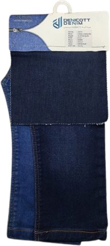 Indigo Blue Cotton Denim Fabric, for Jeans, Width : 67inch
