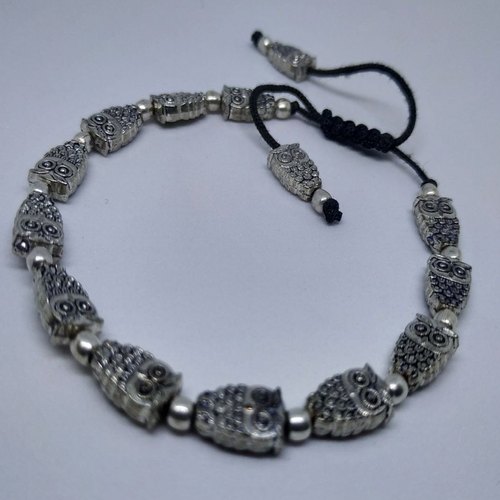 German Silver Charms Bracelet Kada  beadsnfashion