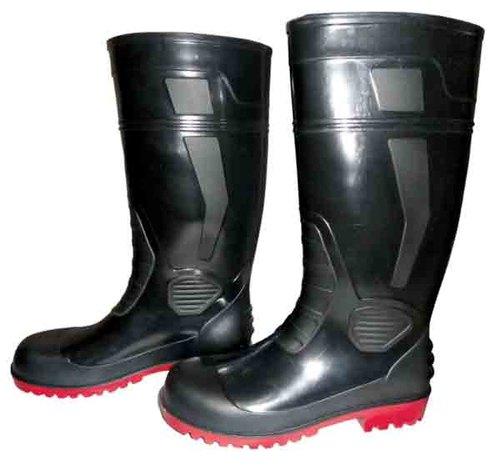 SST Leather Gum Boots Safety Shoes, for Constructional, Industrial ...