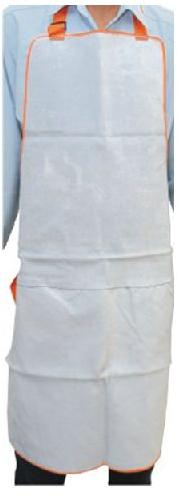 Grey Split Leather Welding Apron, for Industrial Use, Length : 20 Inches, 30 Inches