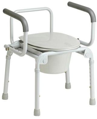 Commode Stool with Back Support