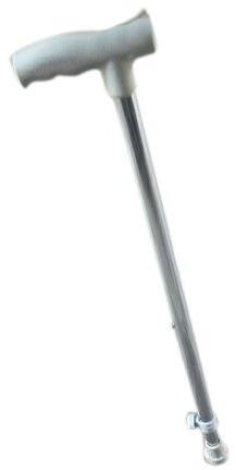 Mild Steel Single Walking Stick, Pattern : Plain