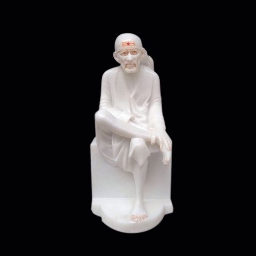 1.3 Feet Marble Sai Baba Statue