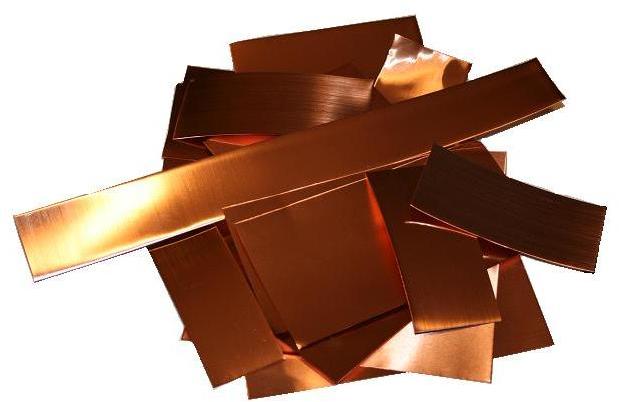 Copper Sheet Scrap, for Electrical Industry, Foundry Industry, Certification : PSIC Certified, SGS Certified