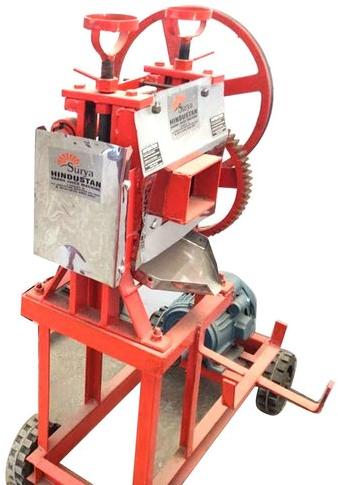 50Hz Mild Steel Sugarcane Trolley Crusher, Voltage : 220V