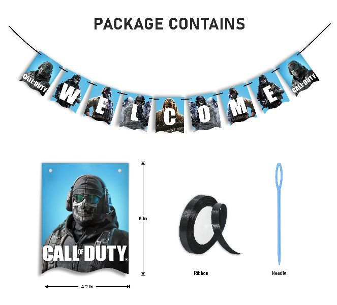 Call Of Duty Welcome Banner