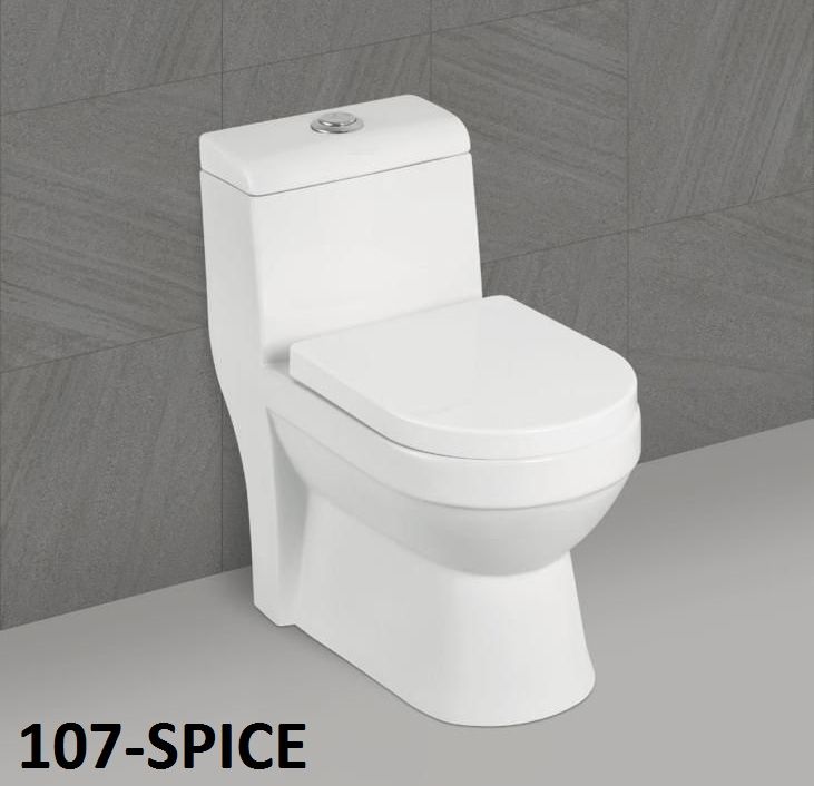 Ceramic Spice Water Closet, Size : 680x650x340 mm