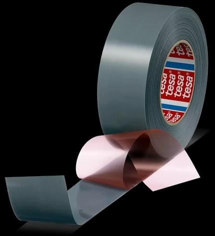 Silicone Coated Roller Wrapping Tape, Color : Grey