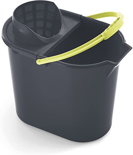 Plastic 12 Liter Mop Bucket, for Domestic, Industrial, Pattern : Plain