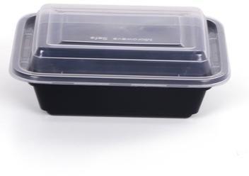 Plain Plastic Takeaway Food Container, Feature : Durable, Light Weight