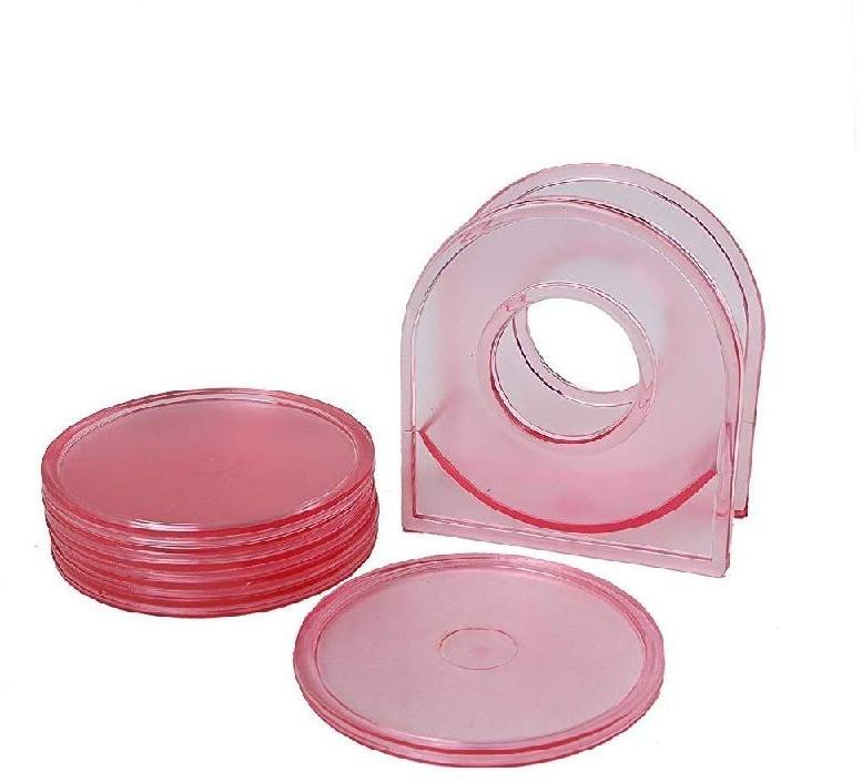 Round Plastic Tea Coasters, for Tableware, Feature : Light Weight