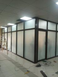 Aluminium Partition Work