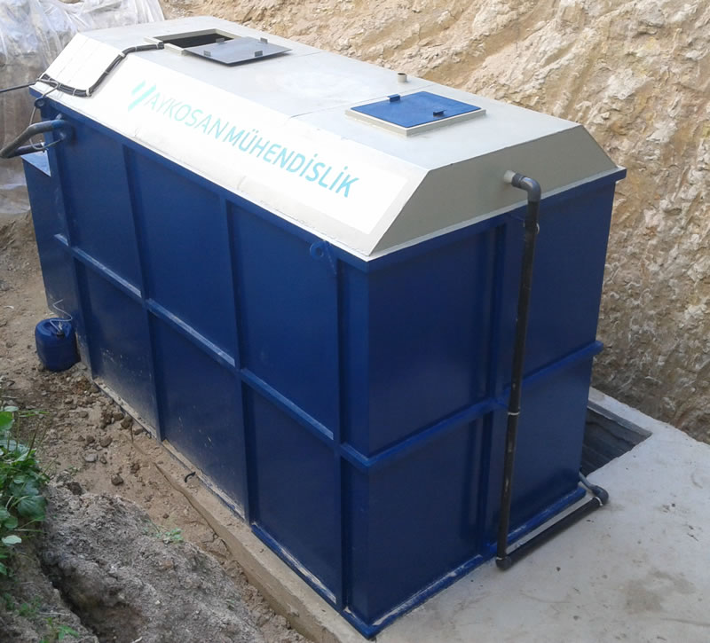EUROTECK Electric Automatic Package Sewage Treatment Plant, Voltage : 440V