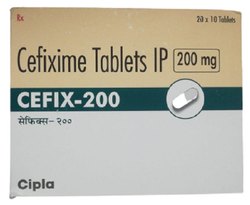 CEFIXIME TABLETS IP, for Pharmaceuticals, Packaging Type : box
