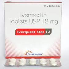 IVERMECTIN 12 TABLET, Grade : Pharmaceutical Grade