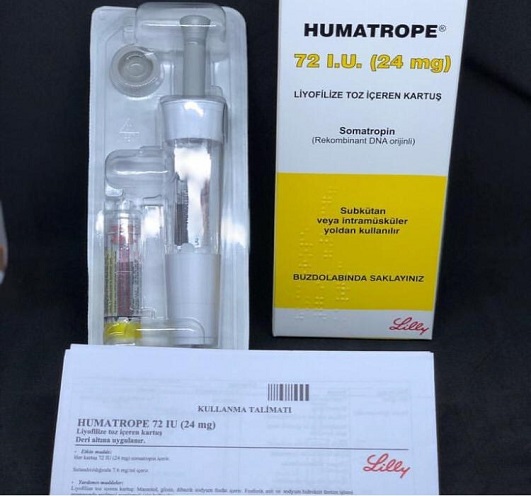 ily Humatrope (HGH - Somatropin) 24mg - 72iu