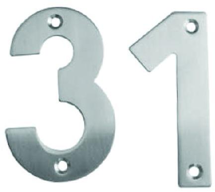 Polished 204 Zinc Door Numeral, Feature : Corrosion Resistance, High Quality