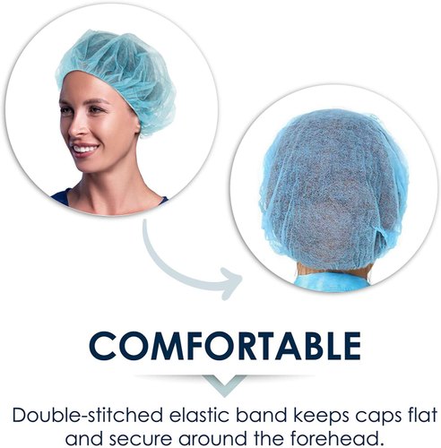 Disposable Non Woven Employees Bouffant Cap