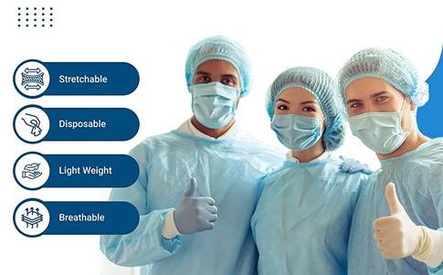 Disposable Non Woven Nursing Head Cap, Feature : Comfortable