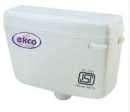 Rectangular Polished Plastic Ekco Flushing Cistern, for Bathroom, Size : Standard