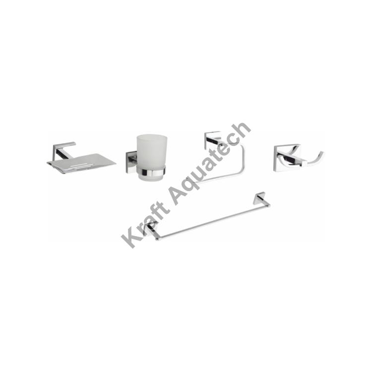 5 Piece Quadro Series Bathroom Accessories Set