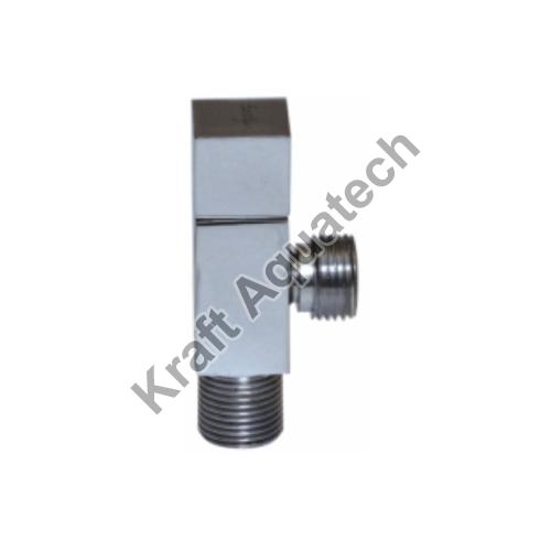 Sanicraft CP Finish A-5072 Angle Valve, Overall Length : 6-10 Inch, 20-30 Inch